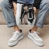 Men's Sneakers White Leather Luxury Casual Shoes Comfortable Running Shoes for Men Luxury Platform Sport Shoes  Hombre
