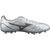 Mizuno Loose Round Toe Lace-Up AG (Rubber Short Studs) Non-Slip Soccer Shoes Men Soccer Shoes Mercury P1GA239303