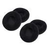 4Pcs Earphone Ear Pads 85mm Velvet Sponge Universal Headphones Ear Pads Replacement