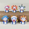 Action Doraemon Figure Cartoon Model Toy Decoration Doll Children Gifts Ornament