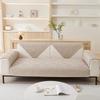 Modern Simple Pure Cotton Sofa Cushion, Universal Fabric For All Seasons, Non-Slip Full Cover Sofa Towel, Straight Row Sofa Cover, Summer