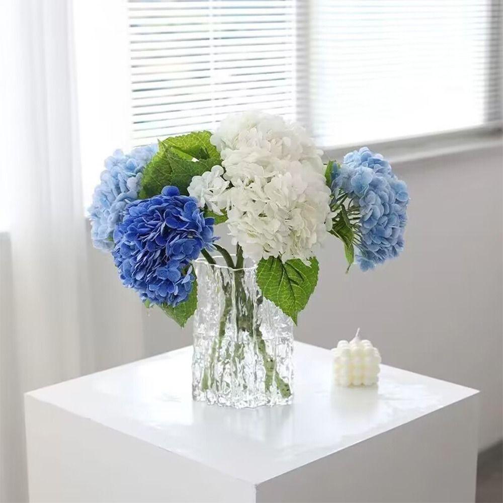DIY Artificial Hydrangea Flower Silk Petal Lifelike Plants NEW Floral Arrangement  Home Decoration
