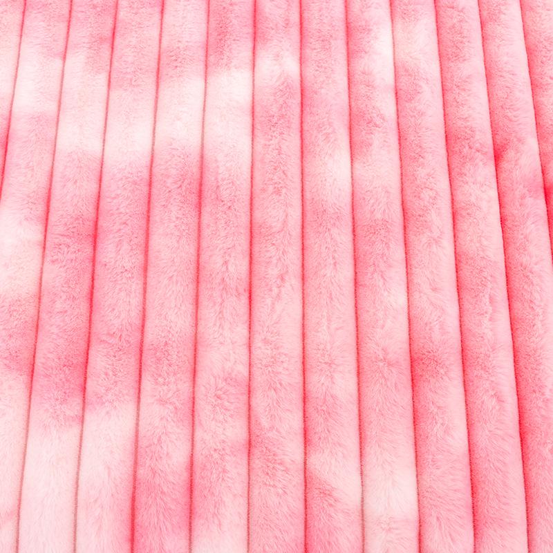 Gefleckter Batik-Kaninchenfellstoff mit siebenfarbigem Farbverlauf für Kleidung, Spielzeug, Heimtextilien, Schuhe und Hüte