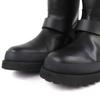 Great Stella McCartney Trace buckle strap biker boots Logo VEGEA Leather 36 Used