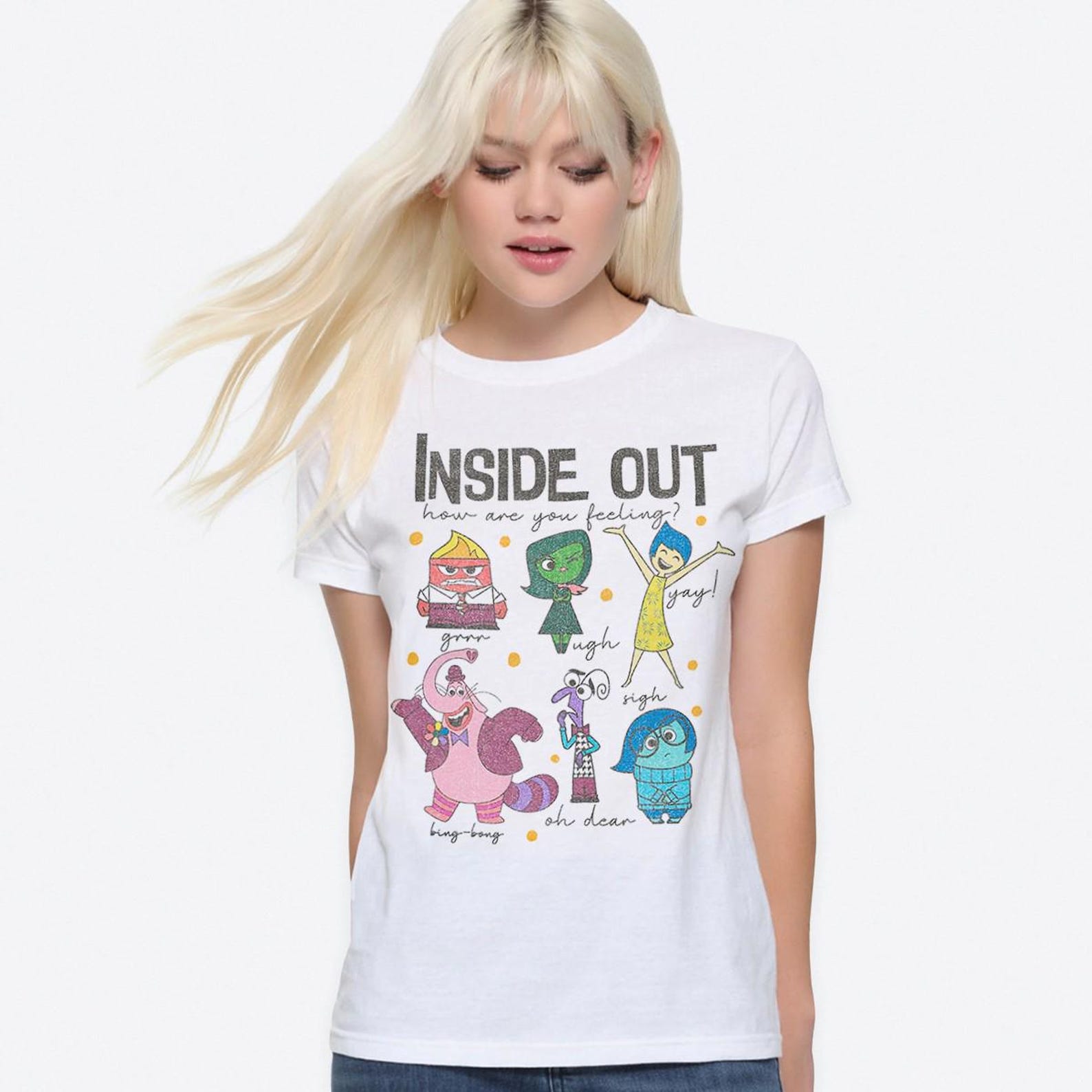 Inside Out How Are You Feeling T-Shirt, Men s and Women s Sizes Tee (NSD-993525) XL