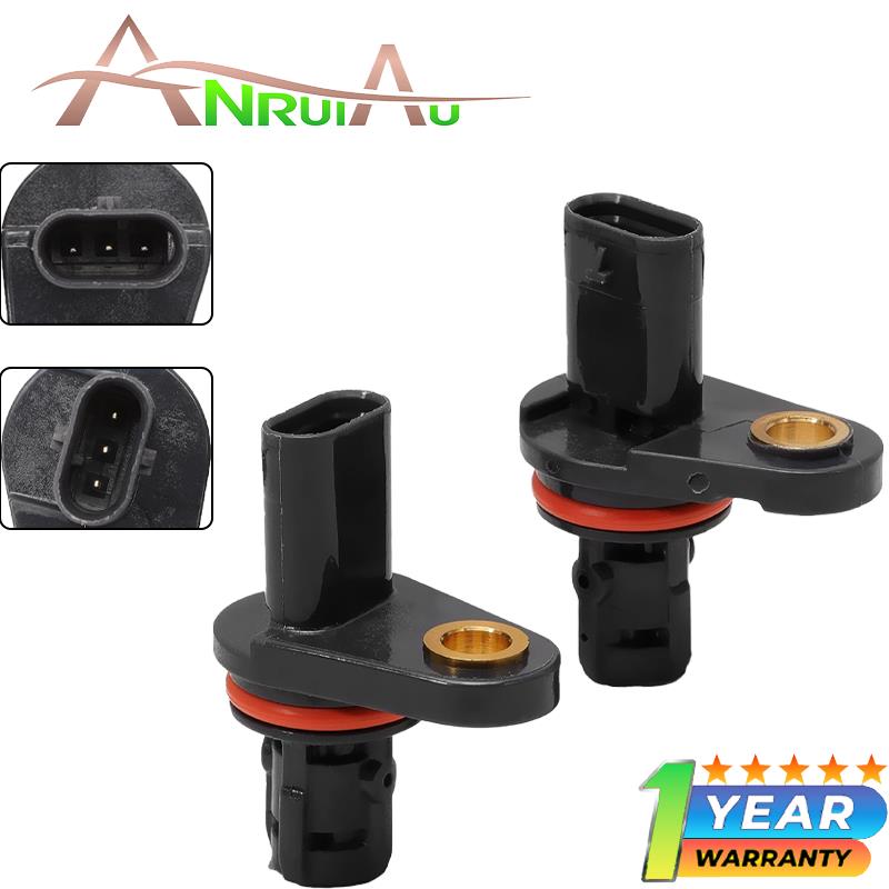 2PCS Intake 25195555 Exhaust 25195556 Camshaft Position Sensor For Chevrolet Aveo Aveo5 Cruze Sonic Trax 1.6L 1.8L 2009-2018
