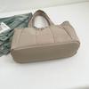 Large Capacity Nylon Tote Bag for Women Lightweight Shopping Shoulder Bag with Multiple Pockets and Zipper Closure for Daily Use