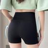 Women's High Waisted Slimming Yoga Shorts Built-in Pockets Tight Fitting Bottom Safety Pants Shark Pants Sports Fitness Shorts With Pocket
