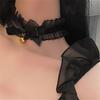 Love accessories sm tuning sexy bell collar neck sleeve love accessories bow neck chain tone