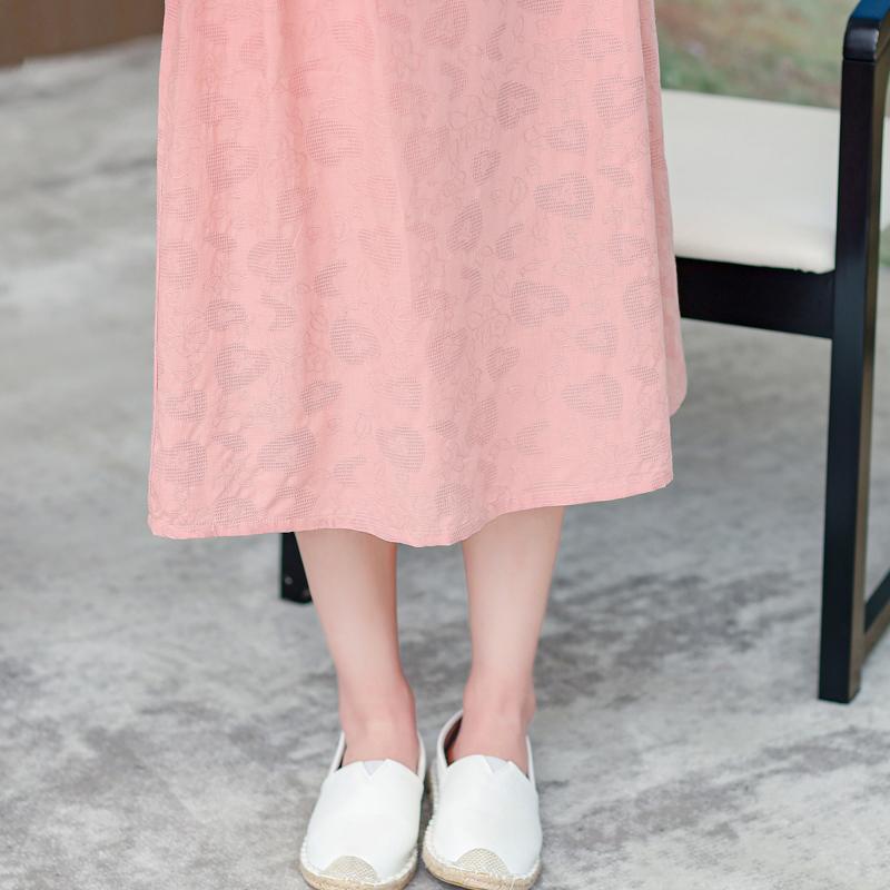 Zomerjurken voor Dames Plus Size Korte Mouw Casual Elegante Lange Jurk Kleding voor Vrouwen van Middelbare Leeftijd