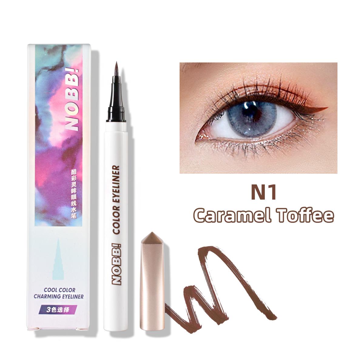 3 цвета прочная подводка для глаз ручка высокопигментированная водостойкая красочная жидкая подводка для глаз макияж