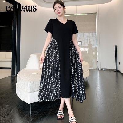 Rochie de vară de mărime mare de damă