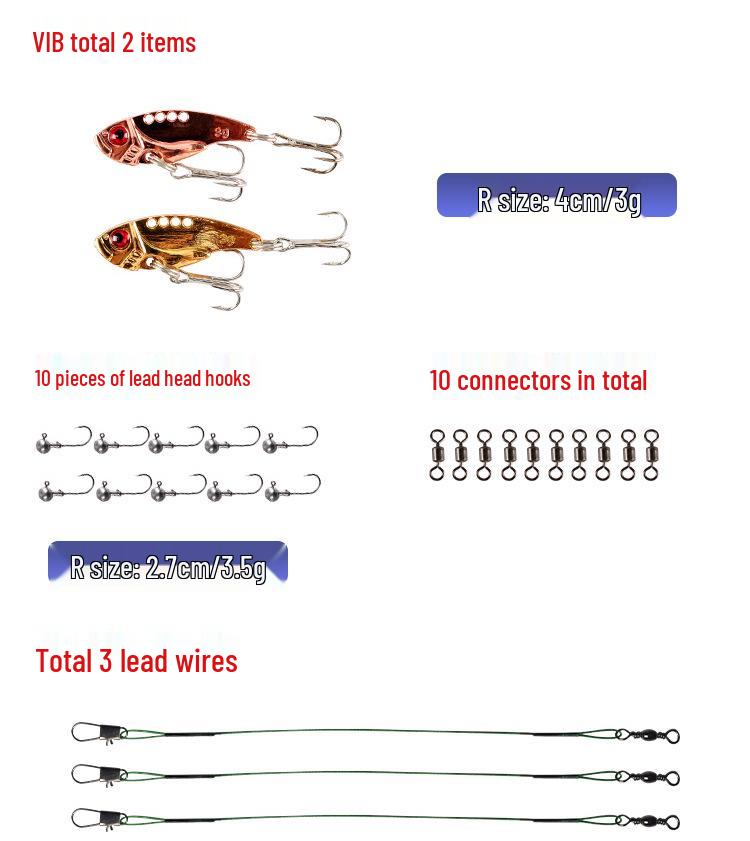 Comprehensive Beginner Fishing Kit: Hard & Soft Lures, Imitation Baits, Freshwater Micro Lures, Jigs, All-Purpose Fishing Gear Set
