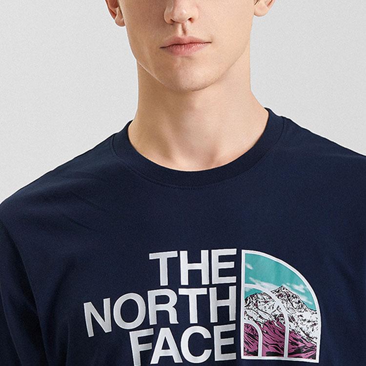 THE NORTH FACE Urban Exploration T Shirt Unisex Blue NF0A7QUP-8K2