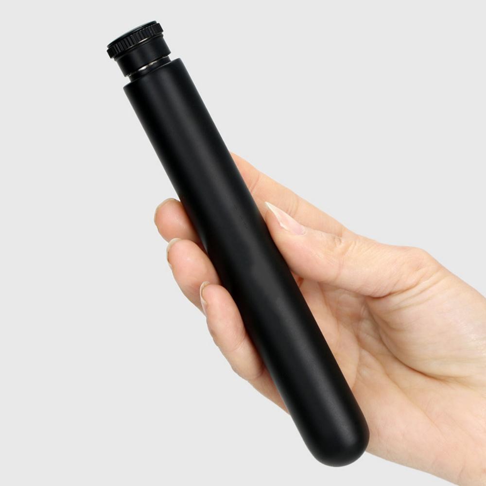 Stainless Steel Tube Hip Flask Hidden Flasks for Liquor for Men Mini Small Pocket Flask Cigar Shaped Drinking Tubular Bottle