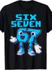 Funny Six Seven Italian Brainrot 67 Number Graphic Print TShirt BoyGirl Summer Short Sleeved Kids Loose Comfortable Tshirt Top
