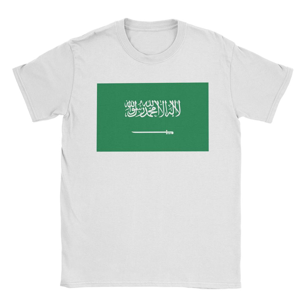 National Day of Saudi Arabia T-Shirt Summer Popular T Shirts Men Cotton O Neck Oversize Tees Short-Sleeve Street Style Tops