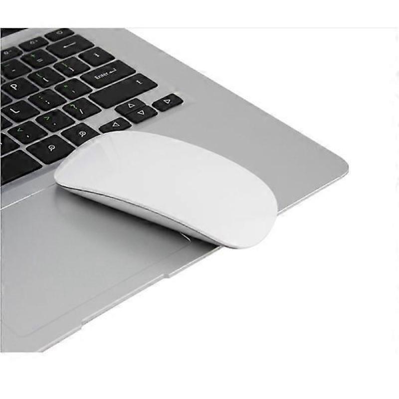 Magic Mouse: Bezdrátový, Bluetooth, Dobíjecí. Multi-Touch Povrch Tenká Magic Mouse Slim Dobíjecí Bezdrátová - Bílá