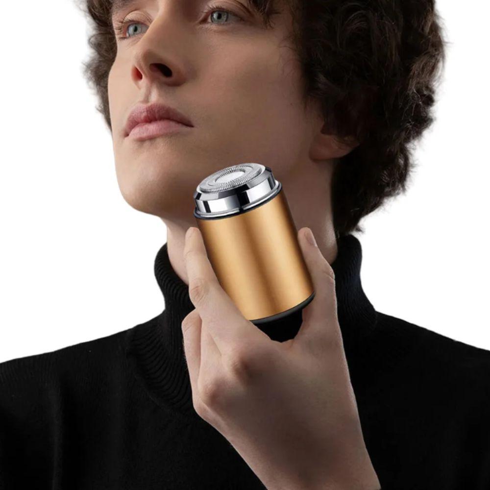 Powerful Motor Electric Razor IPX6 Waterproof Mini Shaver USB Rechargeable Razor  Pocket Size