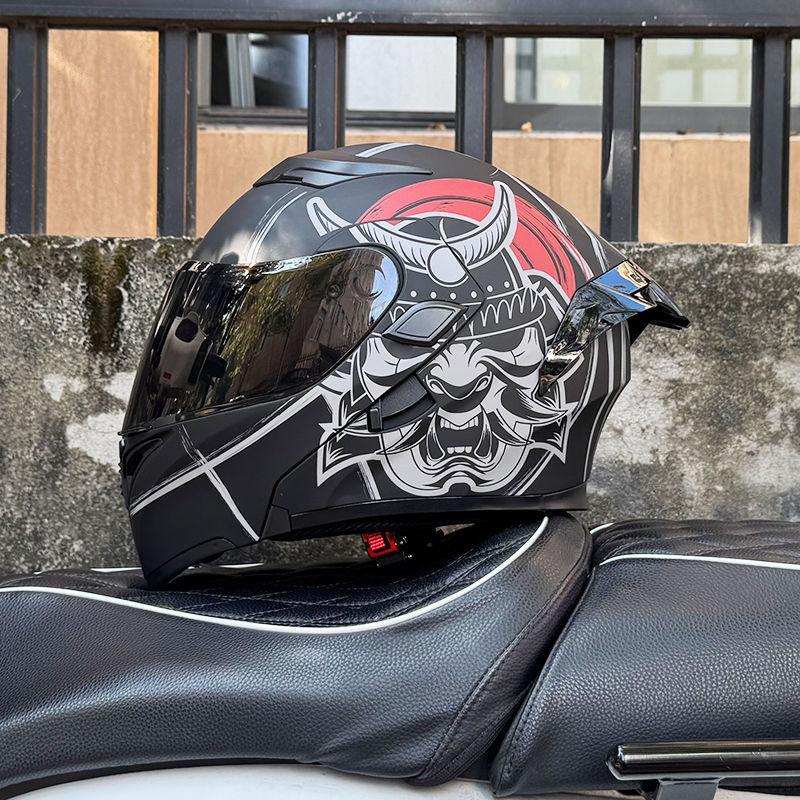 Motorcycle Helmets Men's and Women's Uncovered Helmets Winter Locomotive Helmets Four Seasons Bluetooth Riding