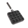 Cast Aluminum Alloy Cooking Tray 16-Hole Household  Plate Smooth Snack Grill Plate  Street Stall