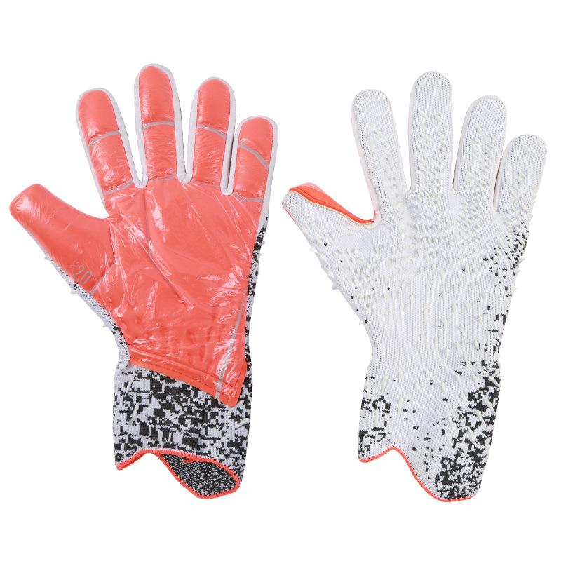 Football Professional Adult and Childrens Latex Finger ProtectionWear-resistant and Thickened Goalkeeper GlovesGoalkeeper Gloves