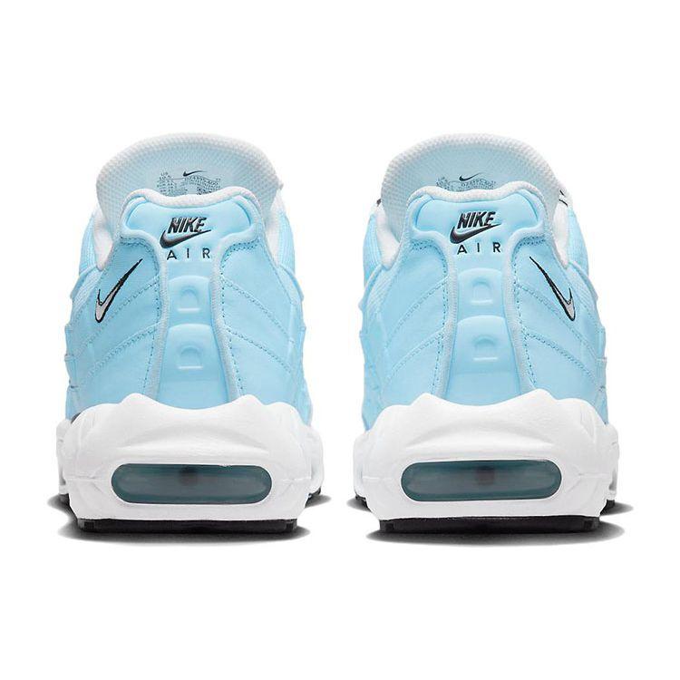 Nike Air Max 95 Blue Chill Męskie Trampki Białe Czarne DZ4395-400