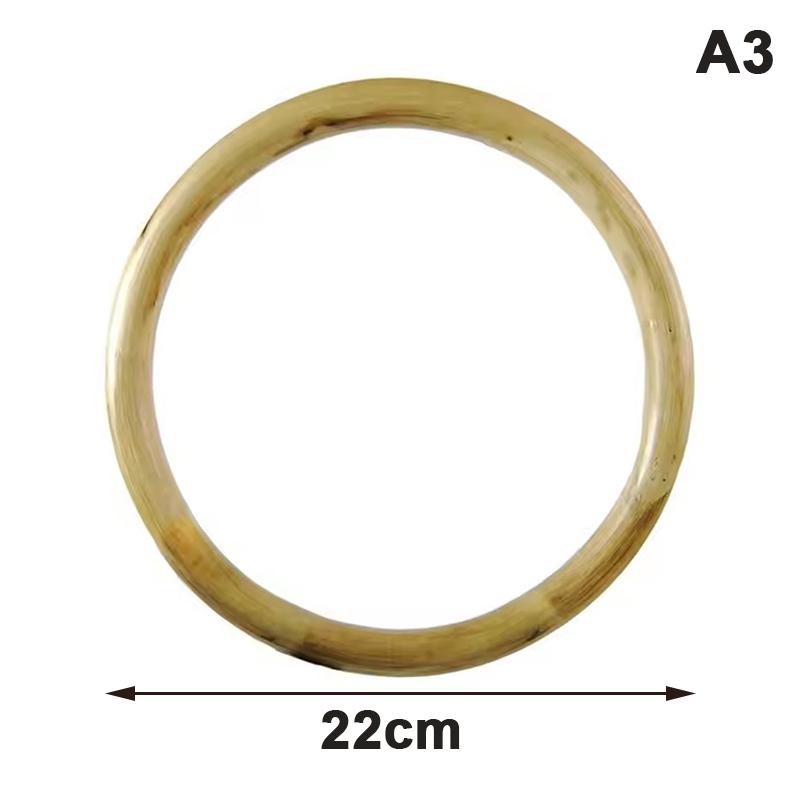 Wing Chun Rattan Ring Traditional Handmade Chinese Martial Art Training Tool for Kung Fu Enthusiasts Daily Wushu Practice