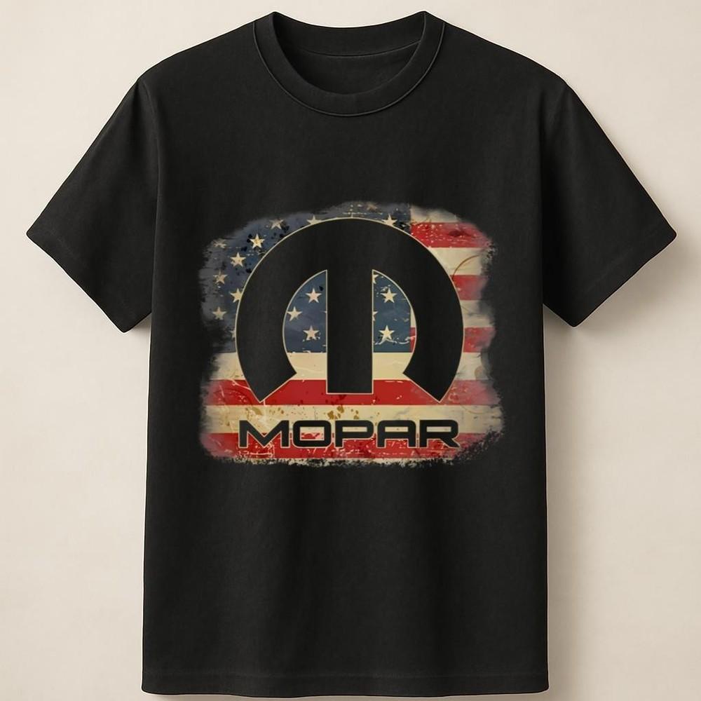 Mopar с флагом США Потертый вид Для автолюбителей Унисекс Футболка Унисекс Футболка XXXXL