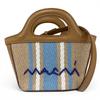 Makellose Schultertasche TROPICALIA MICRO 2WAY Handtasche Braun BMMP0067Q7 Gebraucht