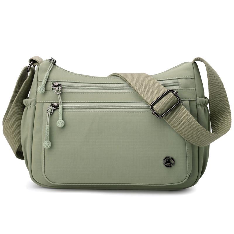 New multi-compartment shoulder messenger bag lightweight large-capacity nylon bag play bag