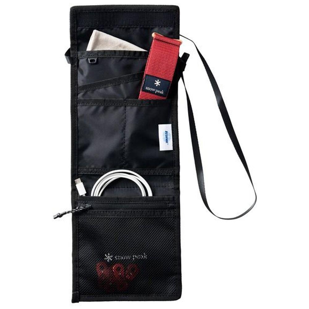 Snow Peak Pouch Ecopak Travel Pouch One BlAck Sp Ac 25su00200019 [w150 X D10 X H185  Mm ]