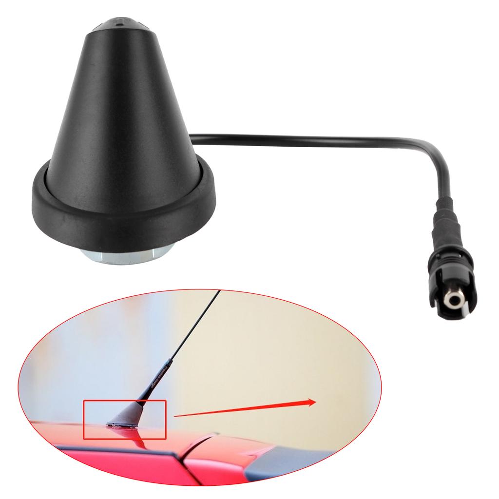 Antenna Base 1J0035501F for Radio Mounting Bracket Direct Replacement ABS Automobile Accessory