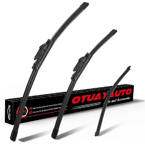 OTUAYAUTO 22"+22" Windshield Wiper Blades Replacement for Chevrolet Silverado 1500 2500 3500 1999-2006 2019-2024 Front Window Wiper Fit Factory