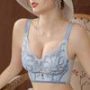 Yard Adjustable Gathering Comfortable Non-Steel Ring Anti-Sagging Collecting Vice Breasts Bra