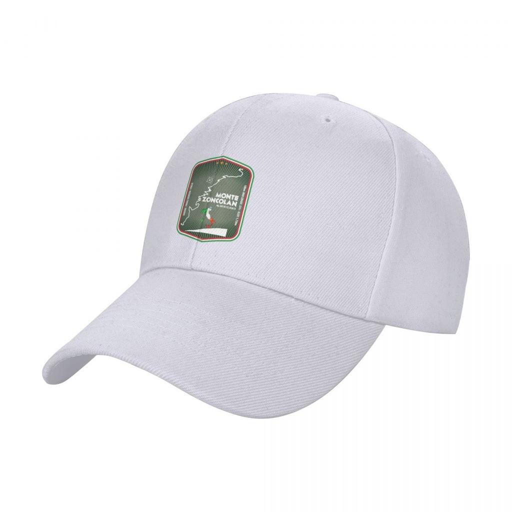 Monte Zoncolan Italy Italia Car, Cycle, Motorcycle Trail Map Sticker T-shirt 03 Baseball Cap Vintage Sports Cap For Men Women's
