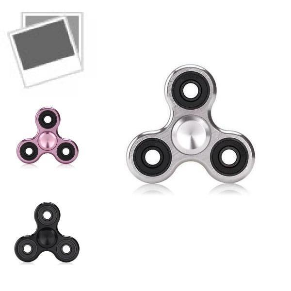 Premium Aluminum Alloy Tri-spinner Silent Bearing Metal Fidget Toy Stress Relief
