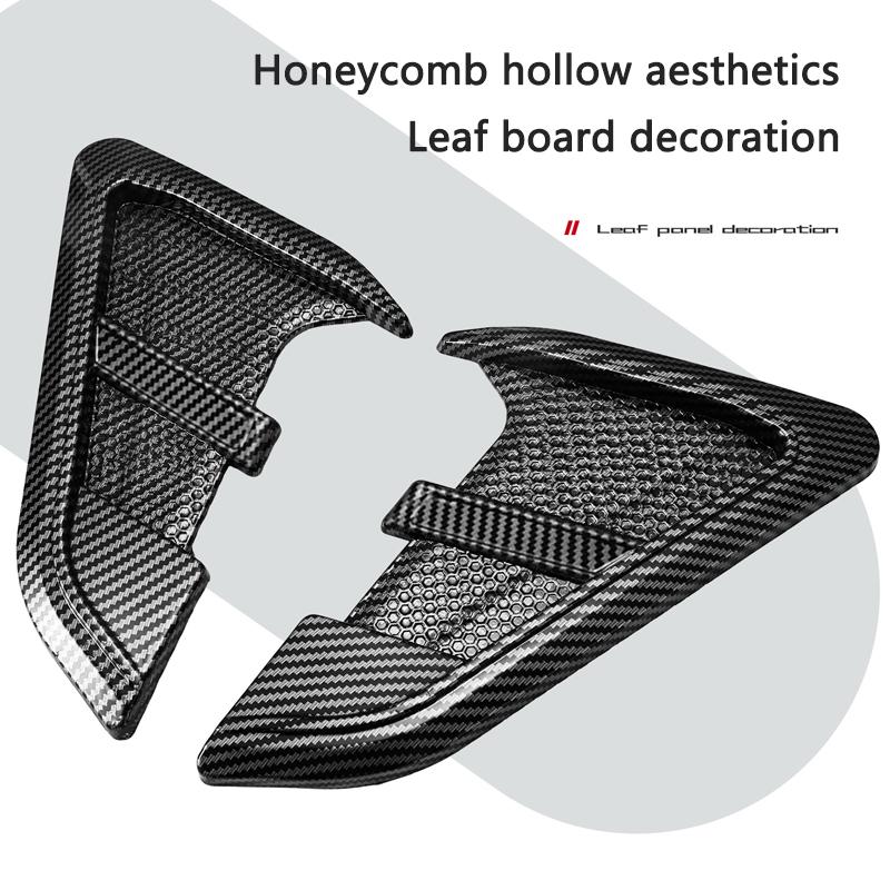 2PCS New logo Car Leafboard Decoration Body Fender Side Sticker For BMW X1 X2 X3 X5 X4 X6 X7 G30 G20 G32 G11 G12 F40 F30 F20 F10 BJ9
