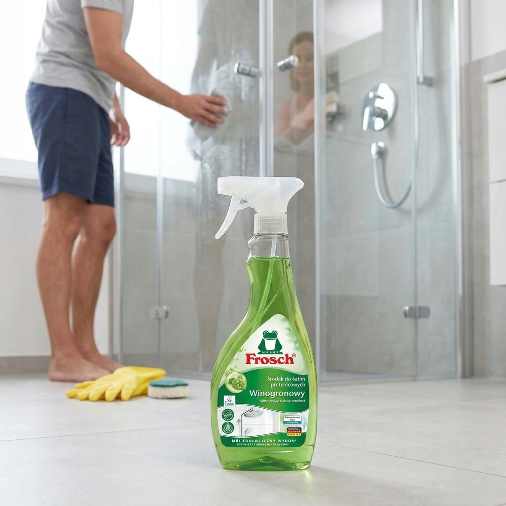 Frosch Środek Do Kabin Prysznicowych Na Kamień I Osady Winogronowy 500Ml