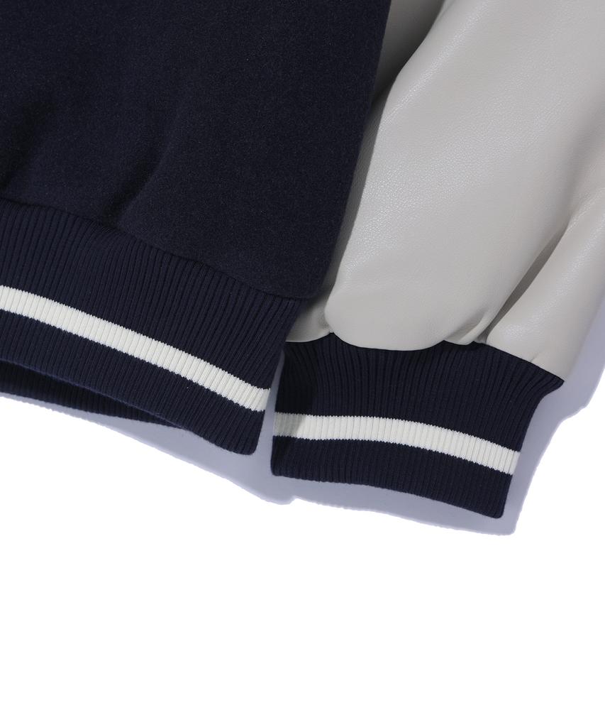 Bunkerbuster Arch Direction Varsity Padded Jumper Navy (Mo1Ju009-066)