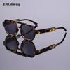 Vintage Men Double Bridges Eyewear Polygon Square Women Sunglasses Fashion Luxury Designer Eyewear Men Sun Glasses Uv400
