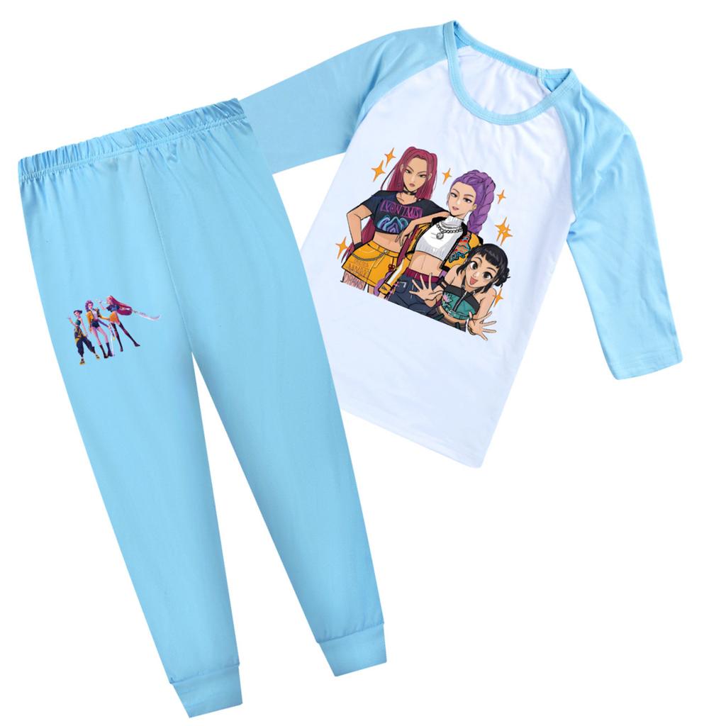 Children's Summer Sports T-shirt And Pants Two-piece Sportswear Set Half-sleeve Printed Suit