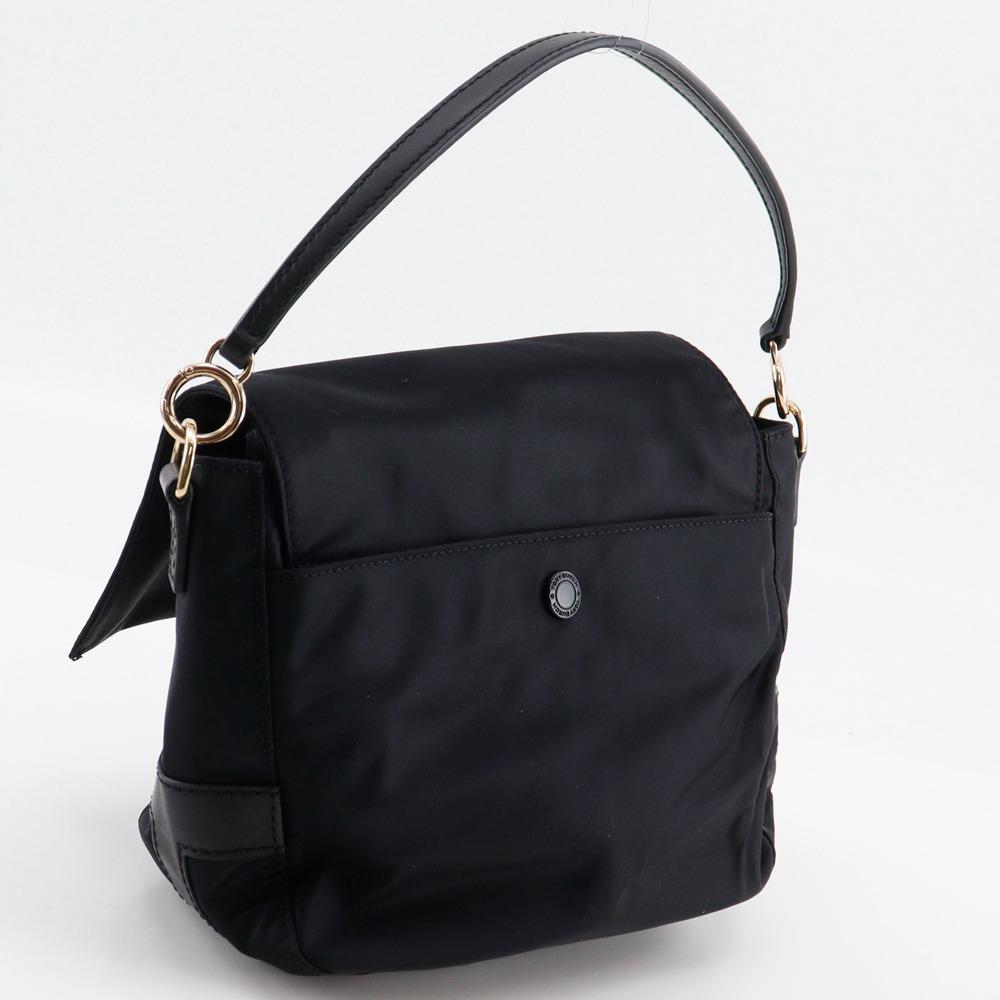 Tory Burch Tilda Umhängetasche 51332 Semi-Shoulder schwarz Nylon Damen Gebraucht