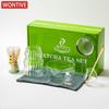 1/7/8Pcs Matcha Whisk Clear Glass Japanese Matcha Tea Set Bamboo Tea Whisk Matcha Brush Kiln Accessories Song Dynasty Tea Tools