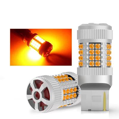 Aokyoung T20 Single LED Turn Signal, Equipped with Cooling Fan, Genuine Amber, High Fla