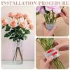 Spiral Vase Flower Arranger Invisible Transparent Ikebana Stem Holder Convenient Plastic Bouquet Floral Plant Tool DIY Floral