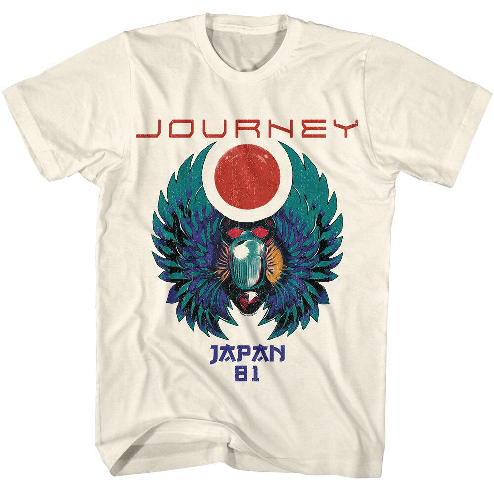 Journey Freedom Album Cover Japan 81 Men T Shirt Rock Band Music Merch S
