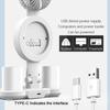 Clock Date Display Rechargeable LED Table Lamp with Clock Display Night Light & Reading Light for Home & Study Desk