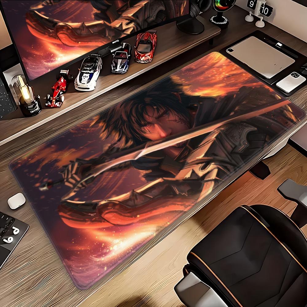 

Game Beautiful patternsOffice Computer Desk Mat Table Keyboard Big Mouse Pad Laptop Cushion Nonslip Decor for Final Fantasy 16 600x300x2mm