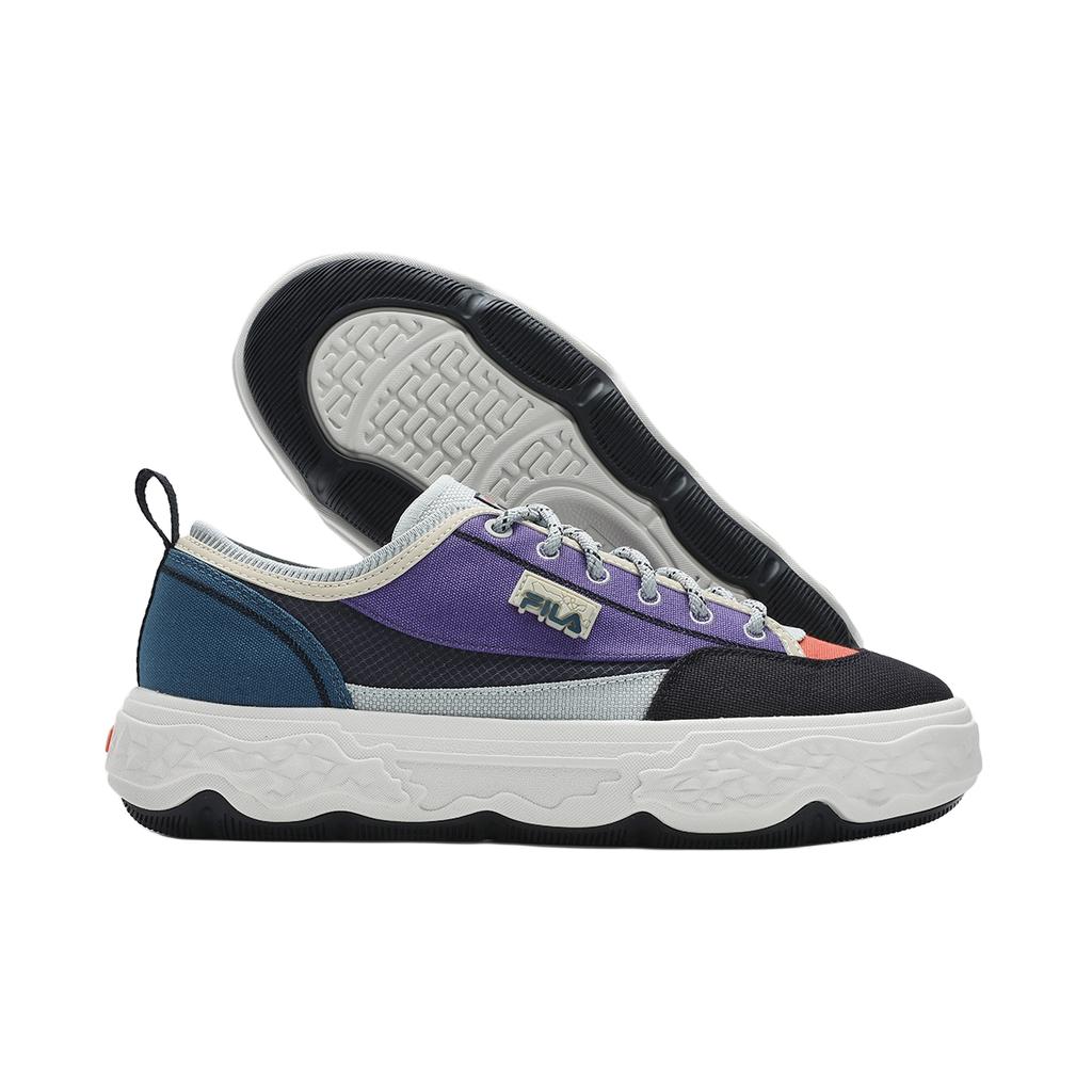 Fila Modern Rock Shoes Low Top Canvas Shoes Men Sneaker Blue Purple F12M421301FNG